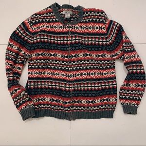 Skyr Vintage zip Up Sweater